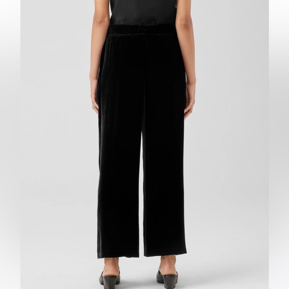 - NWT Eileen Fisher Velvet Wide-Leg Pant - Picture 8 of 9